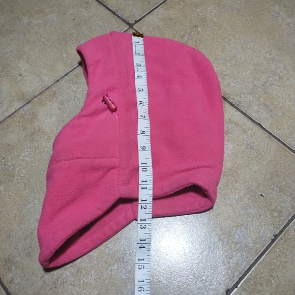 Youth Pink Fleece Head Warmer O/S - Picture 5 of 5